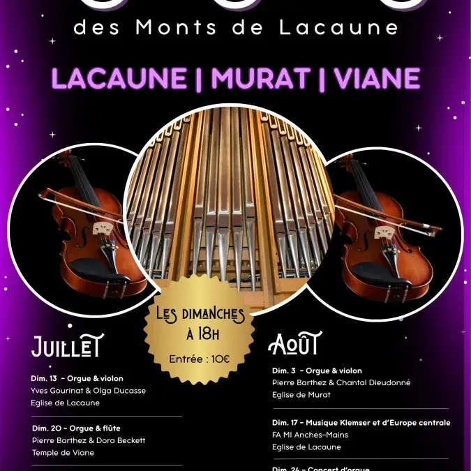Les Musicales des Monts de Lacaune_Murat-sur-Vèbre