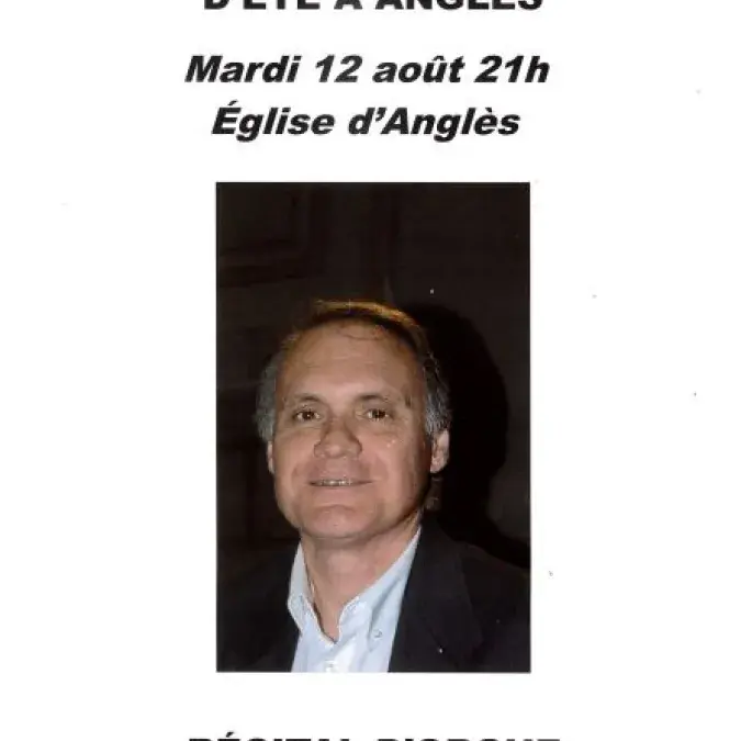 Récital d'orgue avec Franck Besingrand_Anglès