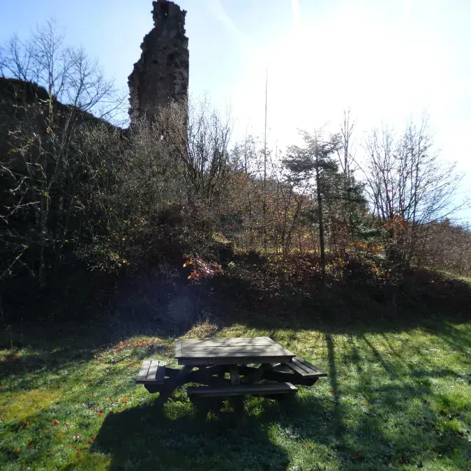 Aire de pique-nique du château de Boissezon_Murat-sur-Vèbre