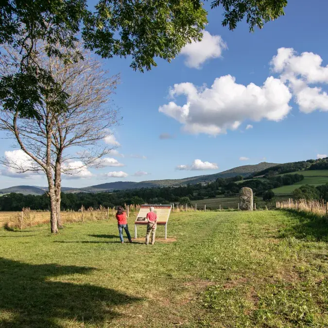 Site de la Pierre Plantée à Lacaune