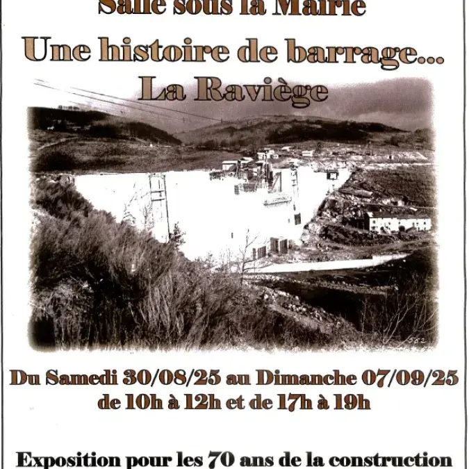 Une histoire de barrage... La Raviège_Anglès