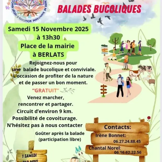 Activité balade bucolique