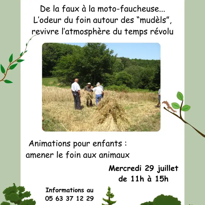 Le fenaison à Payrac