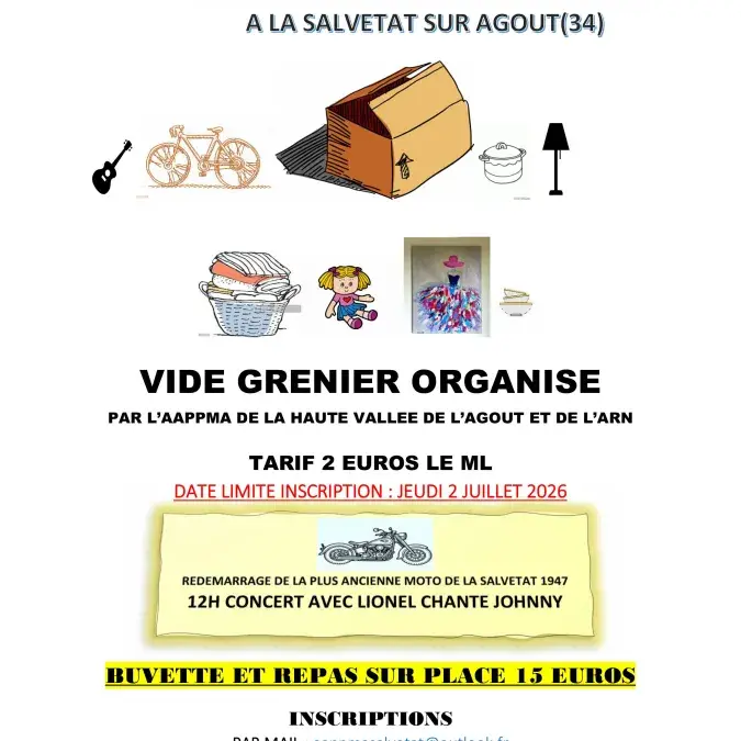 Vide grenier de la pêche