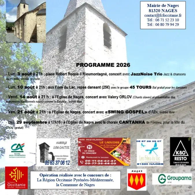 Estivales de Nages
