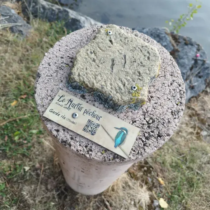 Détail d'un totem