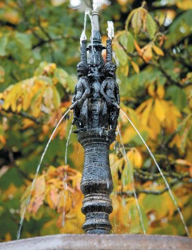 Photo de la fontaine des pisseurs de Lacaune